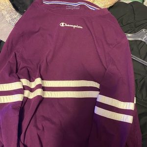 Womens champion long sleeve tee shirt